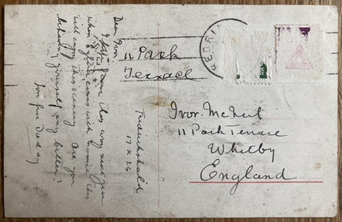 Postcard to Ivor